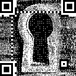 Halftone QR Code Example