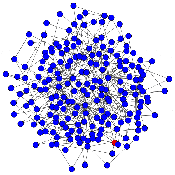 Example of total network infection
